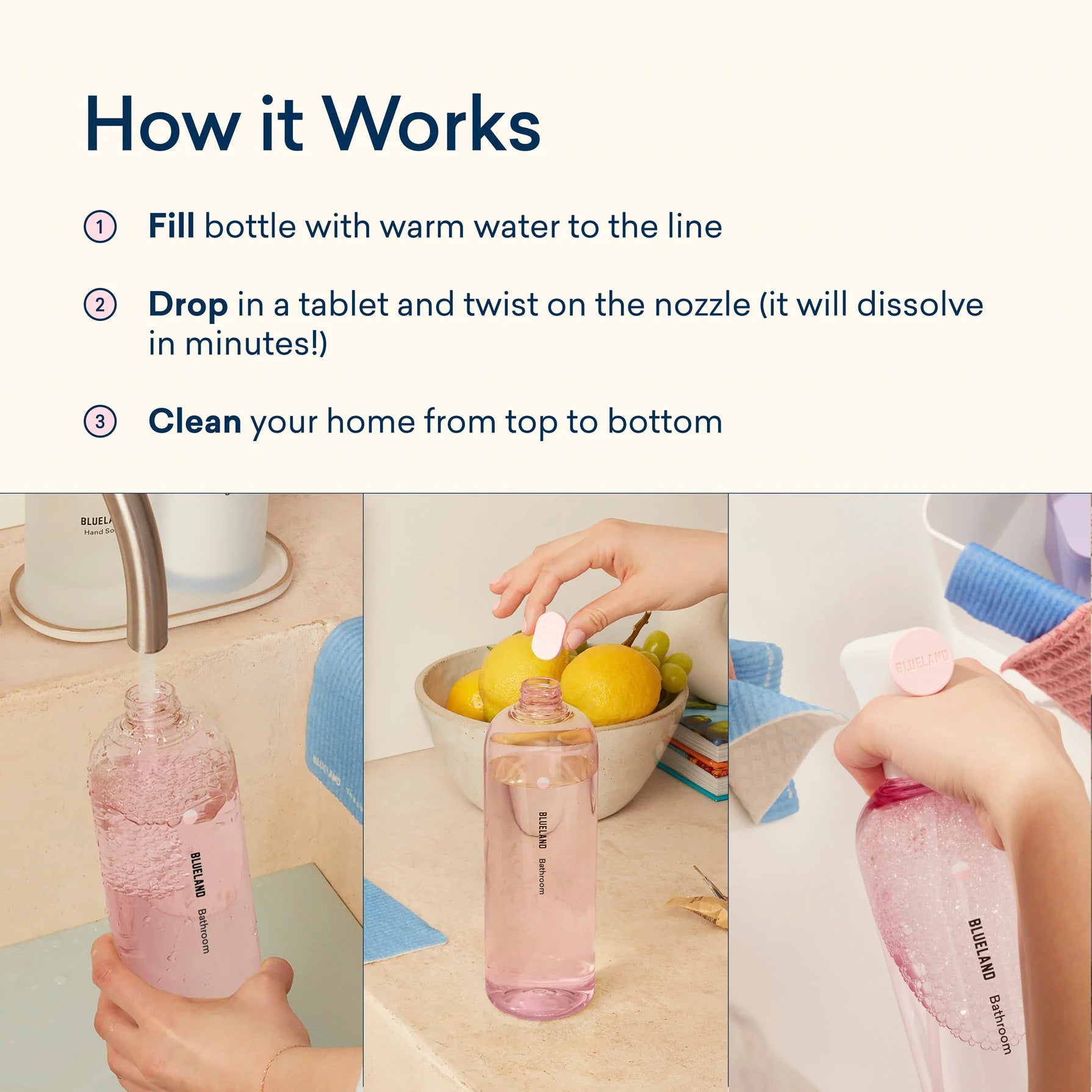 Bathroom Cleaner Tablet Refills